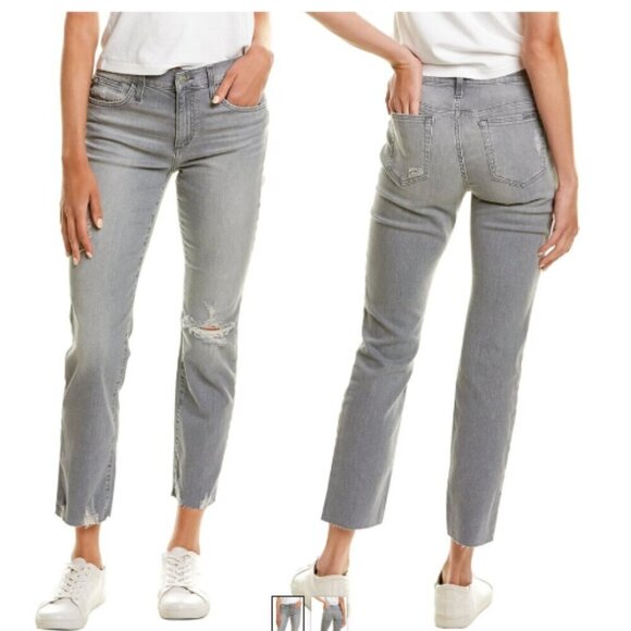 JOE'S JEANS Lara  Straight Ankle Jean  Dalila Grey sz 27 NWOT - Picture 2 of 12
